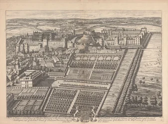 Um Prospecto da Casa em Windsor, Pertencente à sua Graça Charles Beauclerck