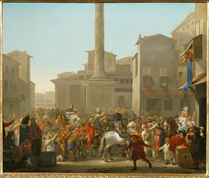 Carnaval em Roma (pintura sobre tela)