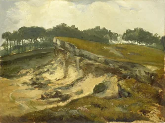 Escavação de areia