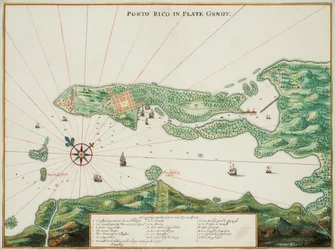 Mapa de Porto Rico
