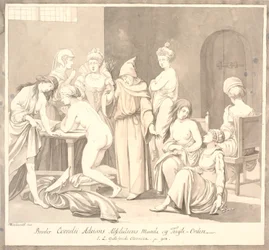 "Broder Cornelius Adrians Absolutions Maade og Tugte=Orden. / J.L. Gottefriidi Chronica. p. 908."