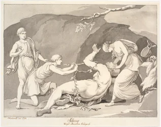 "Silenus/ Virgílio. Bucolia Ecloga 6."