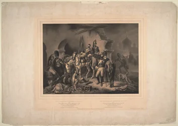 O exército francês no Kremlin de Moscou, 1830