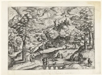 Paisagem com baptismo de Cristo
Paisagens com histórias cristãs (título da série)