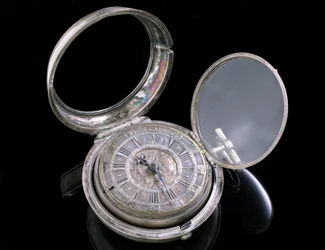 Verge watch. Haia, c.1695 (metal) (ver também 259581-82)