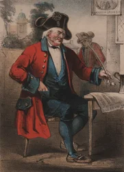 Chelsea Pensioner, The Life of a Soldier (cor litho)