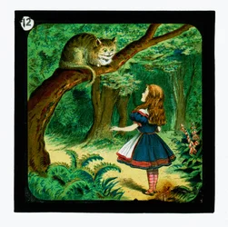 Alice no País das Maravilhas, Cor da Lanterna Slides (slide da lanterna)