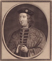 Retrato do Rei Eduardo IV de Inglaterra (1442-1483), gravura em cobre de John Goldar (1729-1795)