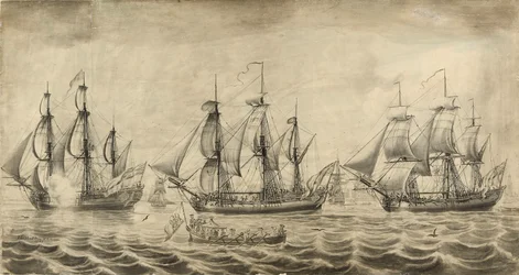 Três navios da Hudson