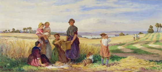 Break for Refreshment, Tempo de Colheita (wc e bodycolour no papel)