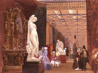 Parte da Corte Francesa, a Grande Exposição
