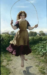 Menina pulando, 1863