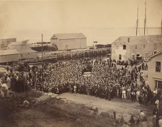Conselho Nacional Congregacionalista em Plymouth Rock, 22 de junho de 1865.