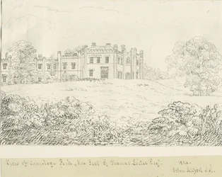 Armitage Park: desenho a caneta, 1814