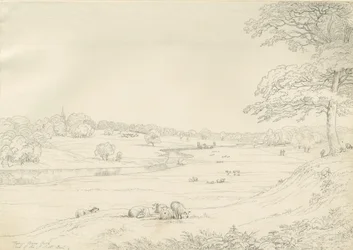 [Grande] Barr Park: desenho a caneta e tinta, nd [início do século 19]