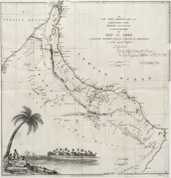 Mapa de Omã