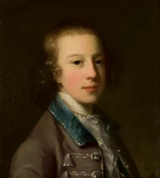 Retrato de George Byng, 4º Visconde Torrington (1740-1812) quando rapaz, c.1750-87 (óleo sobre tela)