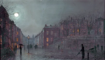 Vista de Hampstead, Londres, 1882