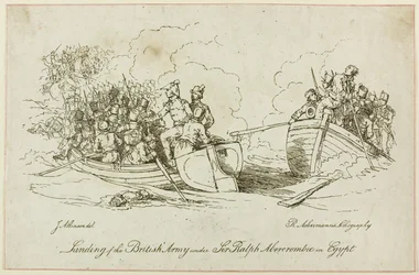 Desembarque do exército britânico sob Abercrombie