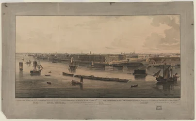 Vista panorâmica de São Petersburgo, entre 1805 e 1807