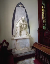 Monumento a Rosa Palmer de Rose Hall, 1790 (mármore)