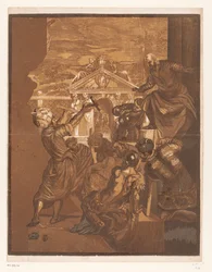 Marcus salva um escravo de sua tortura Obras de arte de mestres venezianos (título da série) Opera selectora (título da série)