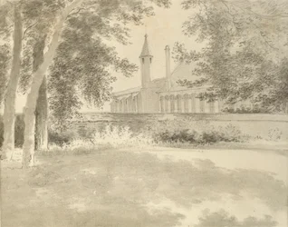 Balliol Chapel and Library from the Grove, 2 de Agosto de 1783
