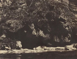 Banco do Rhumel, perto de Constantine, Argélia, ca. 1855-56.