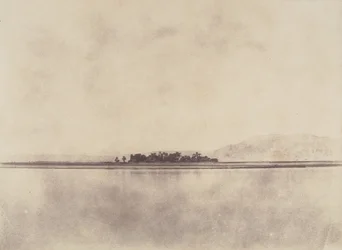 O Nilo em frente ao Theban Hills, 1853-54.