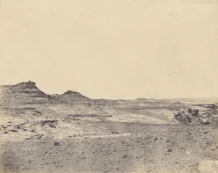 Estudo de campo perto de Gebel Abousir, 2ª catarata