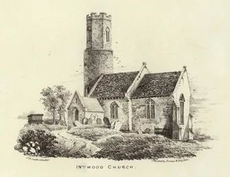 Igreja de Todos os Santos na aldeia de Intwood