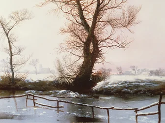 The Frozen Pool, 1873 (óleo)