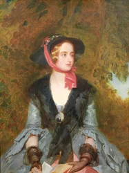 Rose Bradwardine, Heroína de &39;Waverley&39; de Walter Scott (1771-1832) 1854