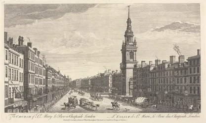 A Igreja de St. Mary le Bow em Cheapside London
