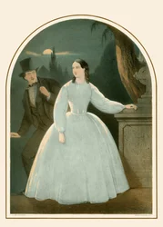 Mulher de branco