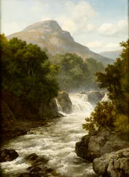 Highland Falls, na Escócia
