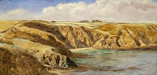 Enseada de Parn Voose (óleo sobre tela)