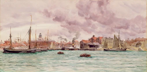 Porto de Portsmouth, 1884