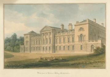 Bedfordshire - Abadia de Woburn, 1824