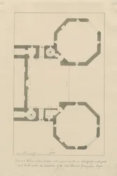 Igreja do Castelo - Castelo do Stafford: lápis e lavagem, nd [?19 cent] (desenho)