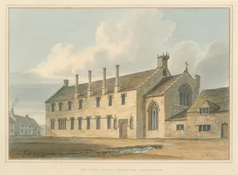 Dorset - Sherborne - a casa da esmola, 1802