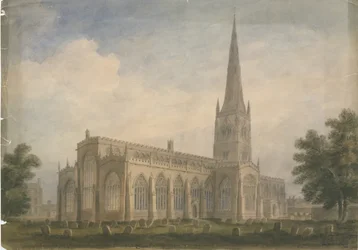 Nottinghamshire - Igreja de Newark, 1809