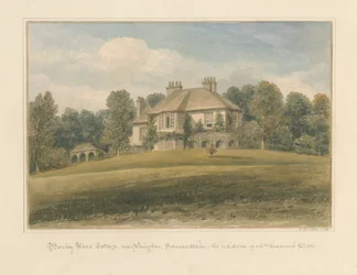 Somerset - Wrington - casa de madeira de cevada, 1828