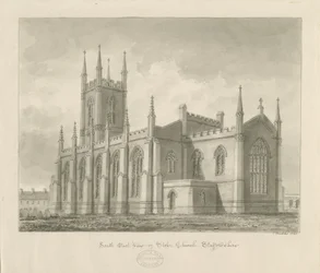 Stoke-upon-Trent Church [Novo]: desenho sépia