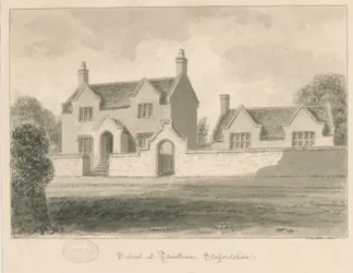 Escola de Trentham: desenho em sépia, 1840