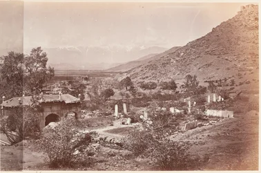 Barburs [sic] Garden, Cabul
