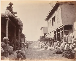 Cena de rua, Jalalabad 1879