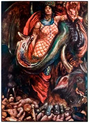 "No entanto, foi governado por uma mulher" de "O Pilgrim" Progresso deste mundo, para o que está por vir "por John Bunyan