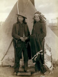 Nuvem Vermelha e Cavalo Americano, 1891