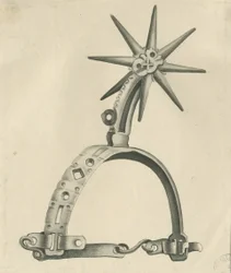 Lichfield - Esporão: desenho com caneta e sépia, nd [1748-1817] (desenho)